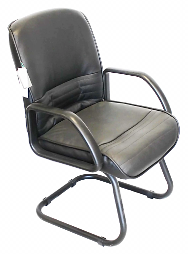 Venice side chair — genuine leather